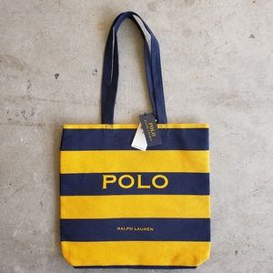 Polo Ralph Lauren Canvas Tote Bag